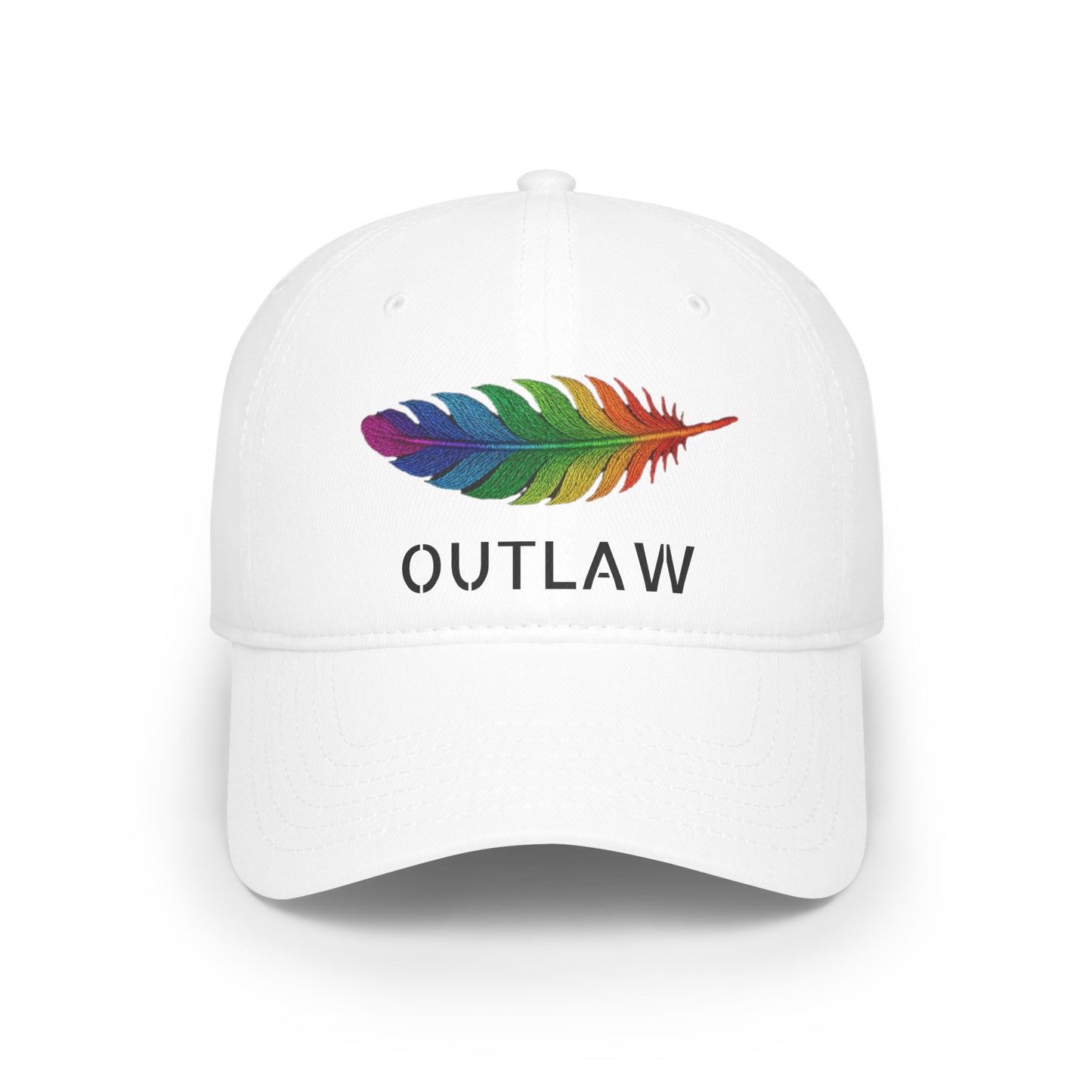 Outlaw Feather Low Profile Baseball Cap