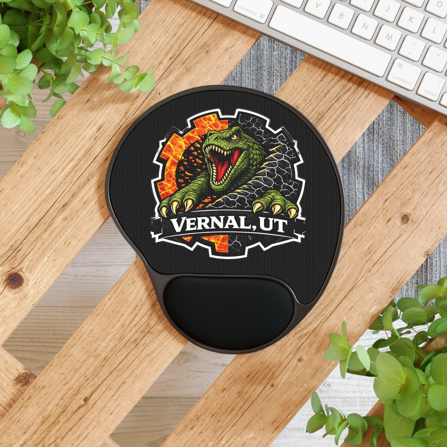 Gaming Mouse Pad with Wrist Rest