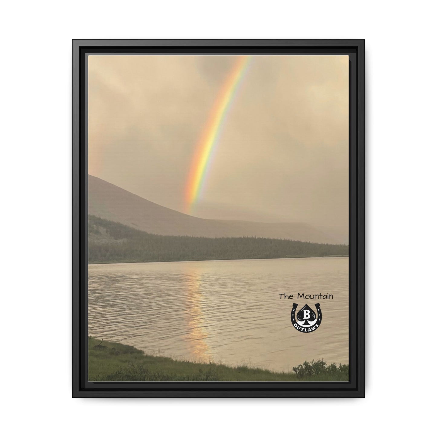 God Passed Through Here – Limited Mountain Print