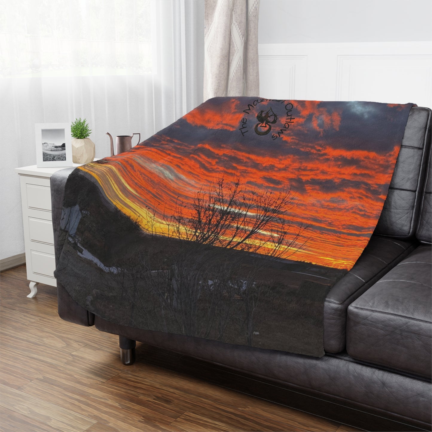 Hell Sky Sunset Blanket – Mountain Outlaws Collection