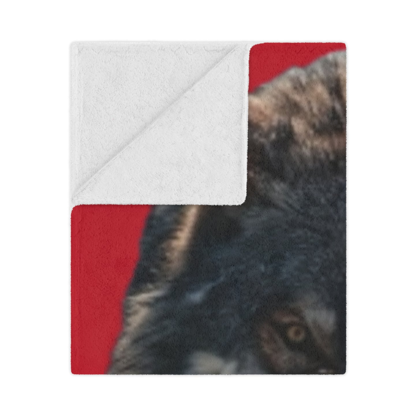 The Wolf Snarl Blanket – Red Means You Bit Back