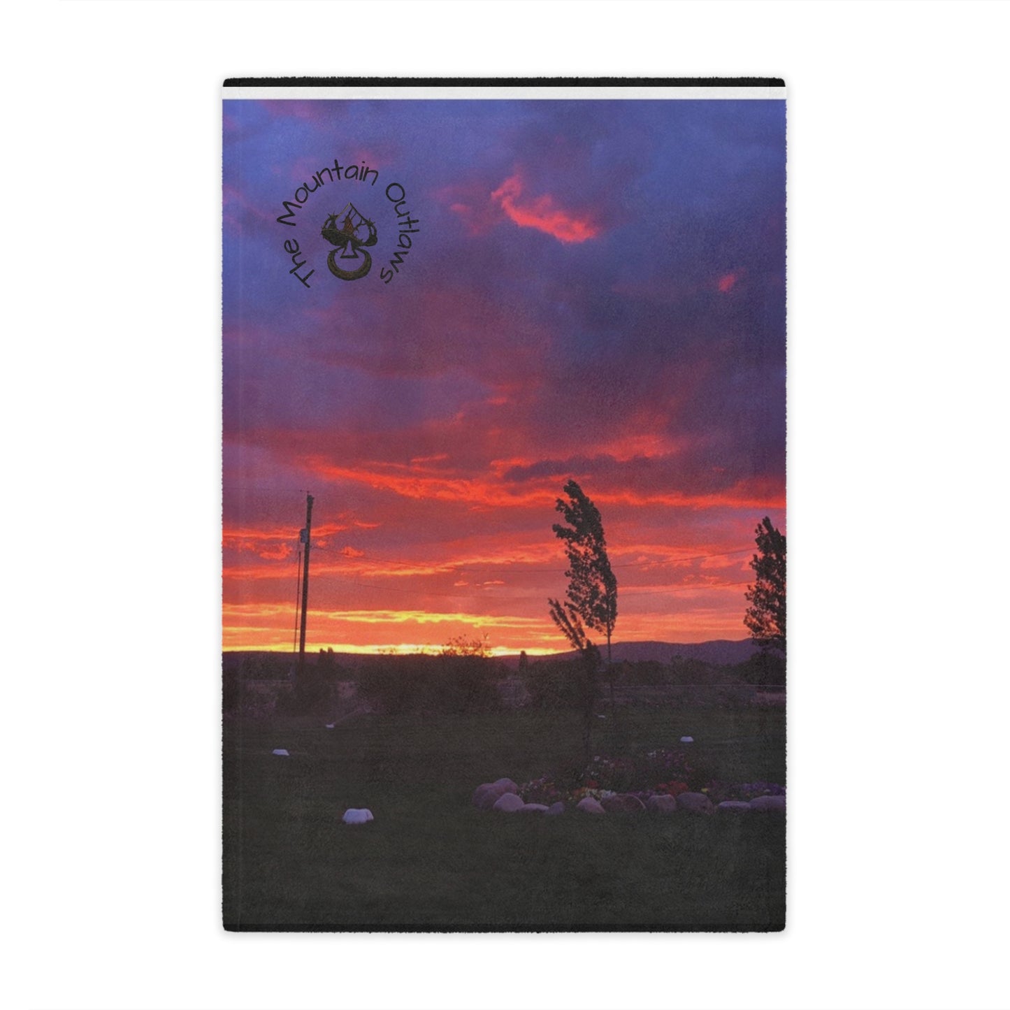 “Last Light” Western Sunset Blanket – Mountain Outlaws Gear