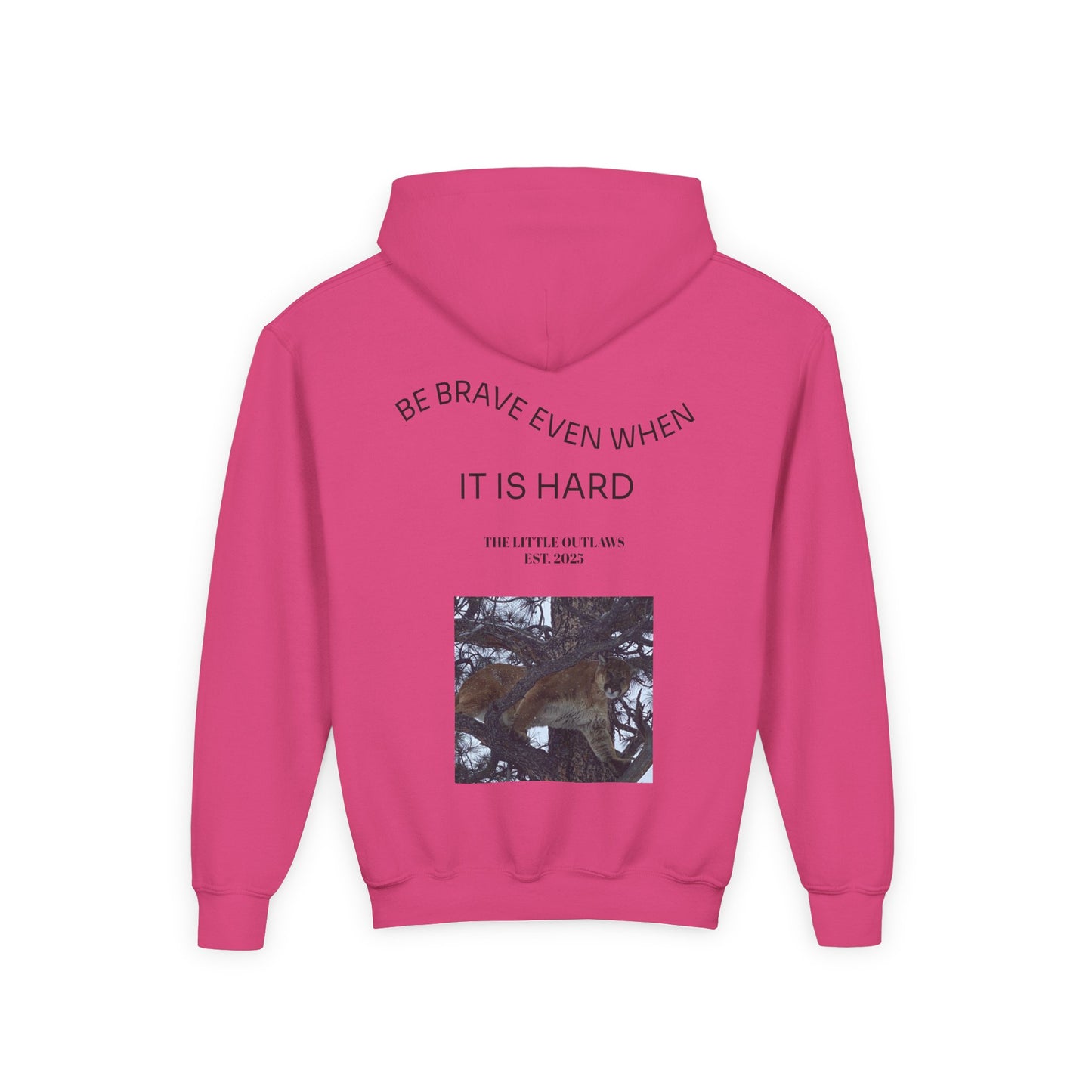 Be Brave Even When It’s Hard – Little Outlaws Hoodie
