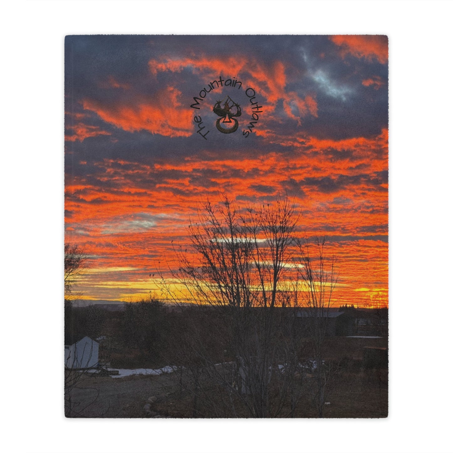 Hell Sky Sunset Blanket – Mountain Outlaws Collection