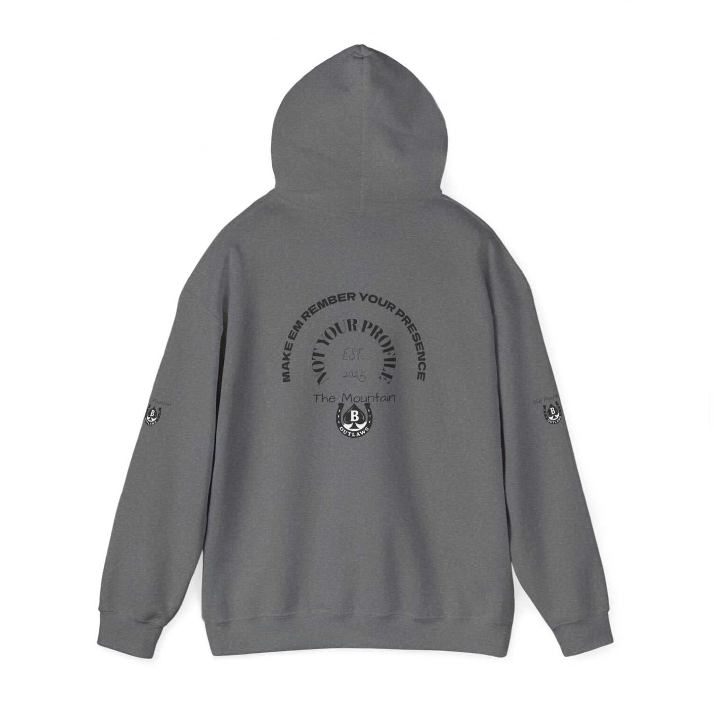 Presence Over Profile Hoodie – Mountain Outlaws Edition
