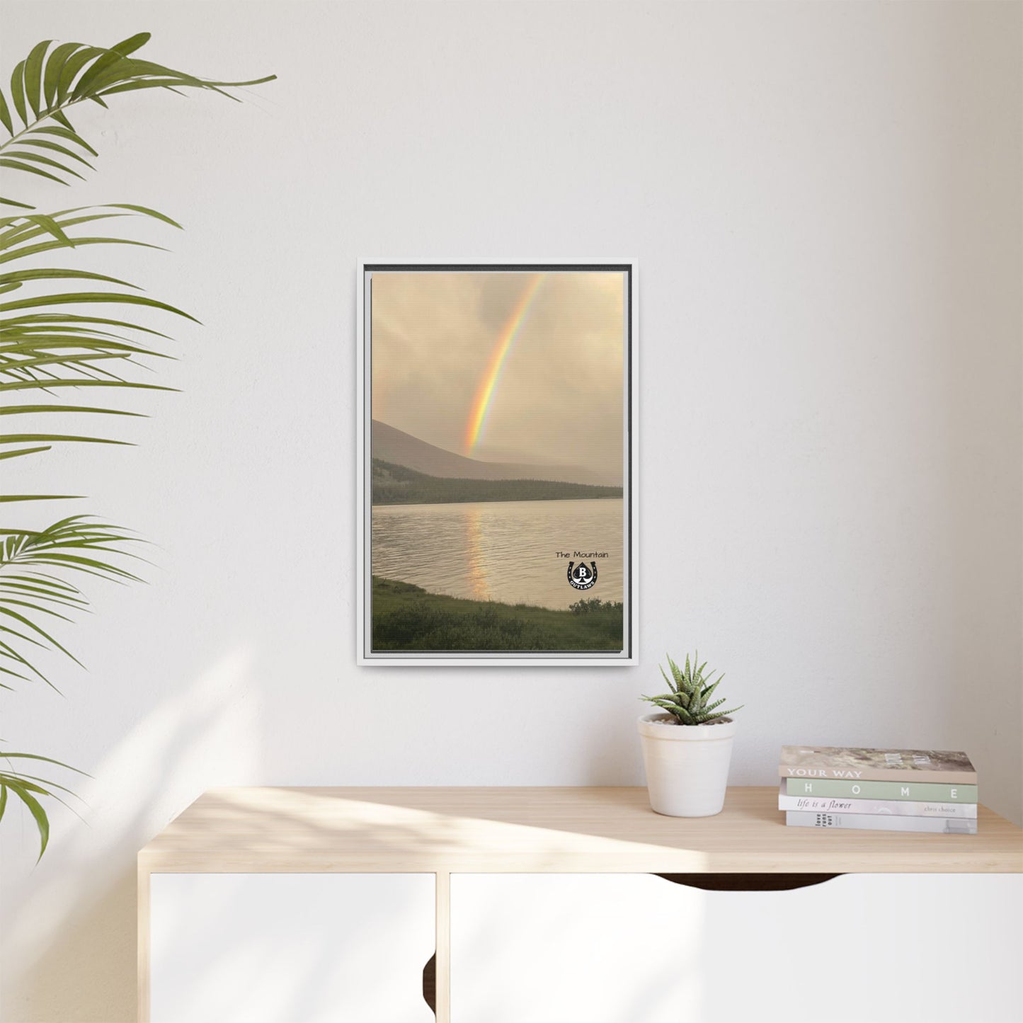 God Passed Through Here – Limited Mountain Print