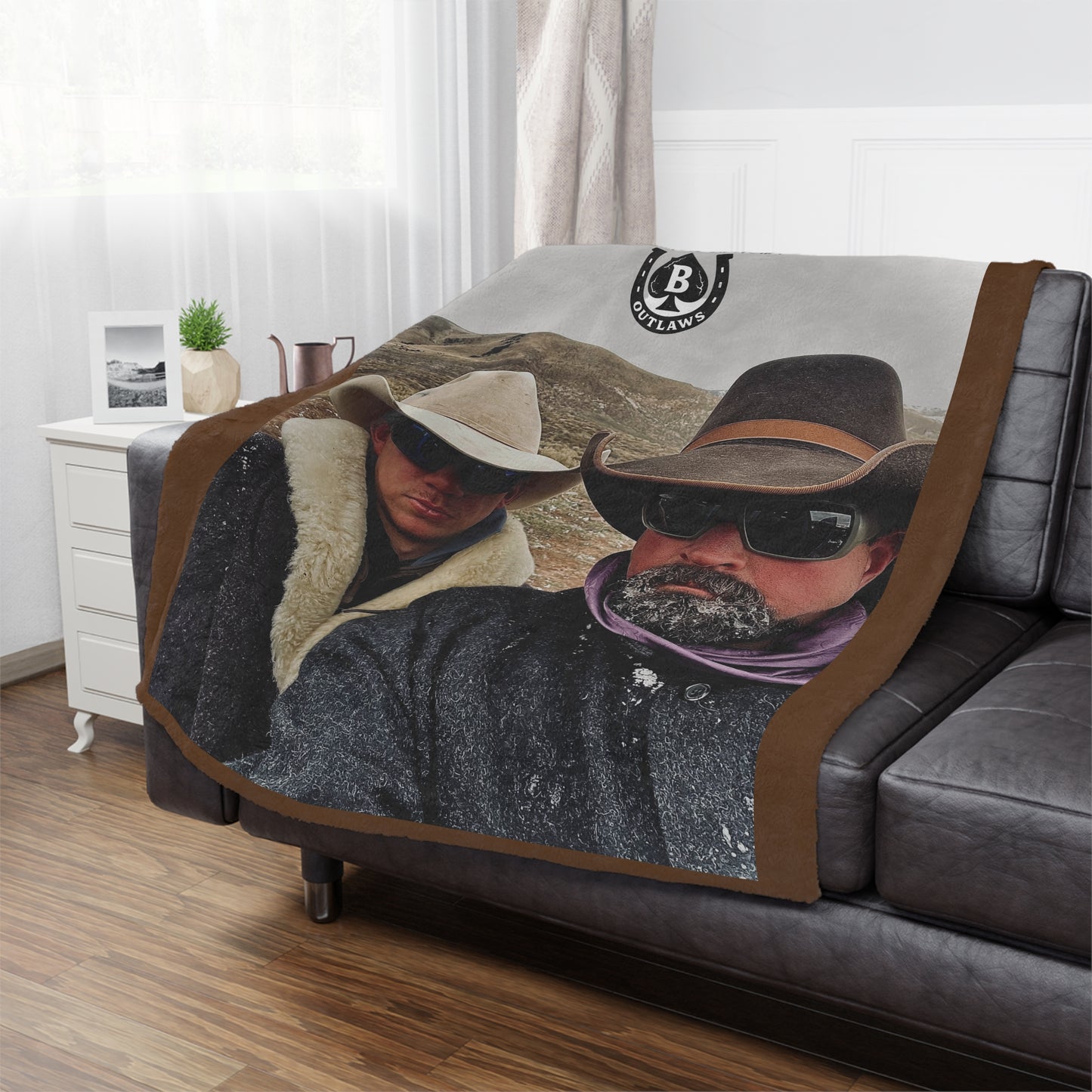 Cozy Minky Blanket: The Legacy Blanket – Mountain Outlaws Brothers Built in Ice