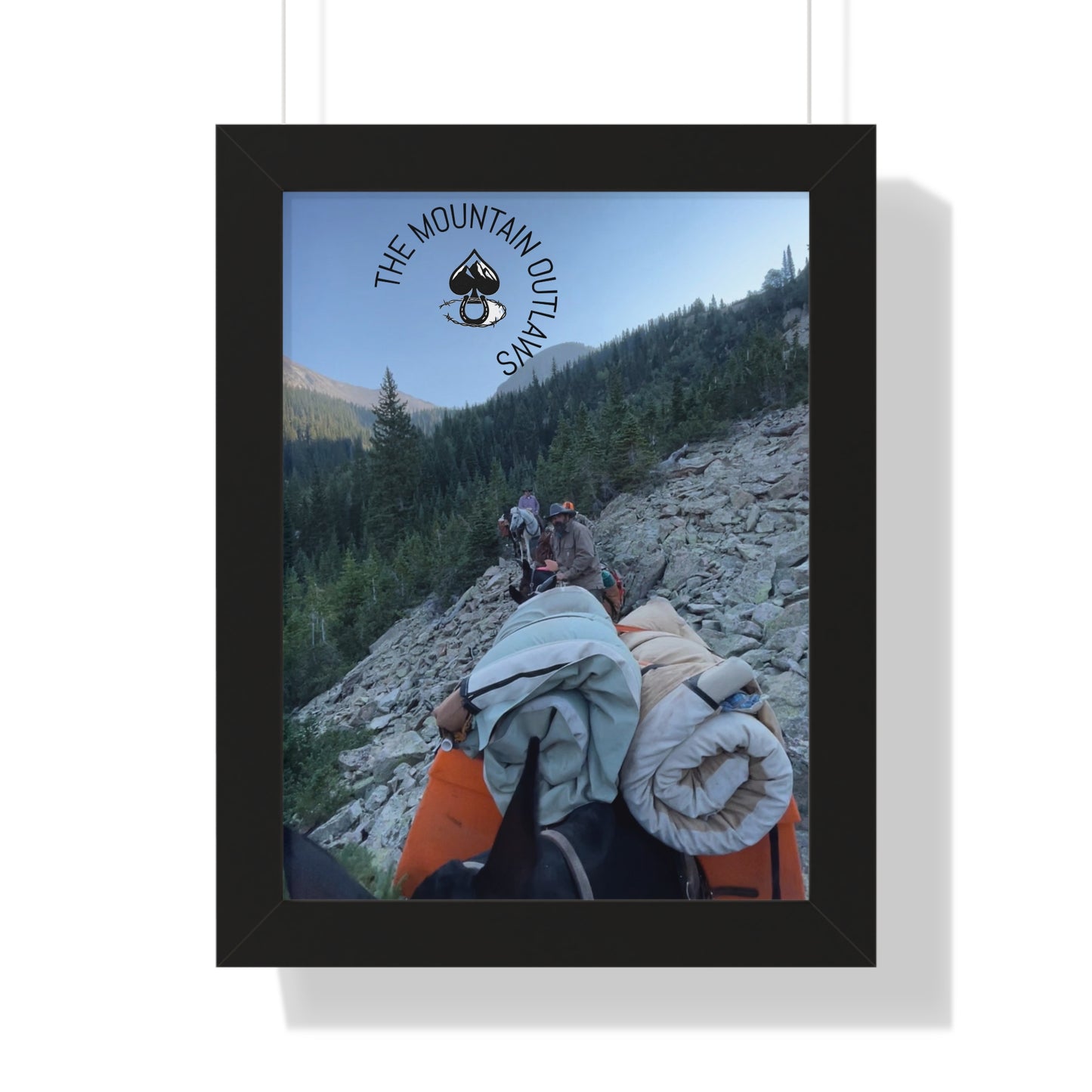 The Load Carriers – Mountain Outlaws Pack Train Print