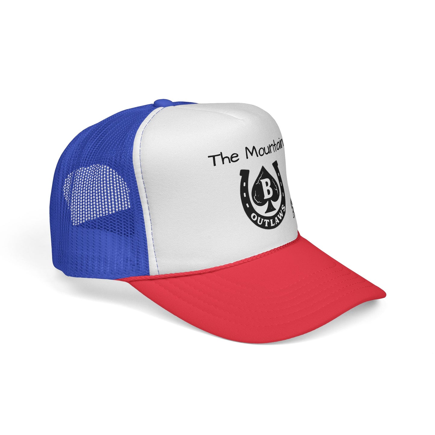 The Mountain Outlaws Trucker Hat – Red White Blue Edition