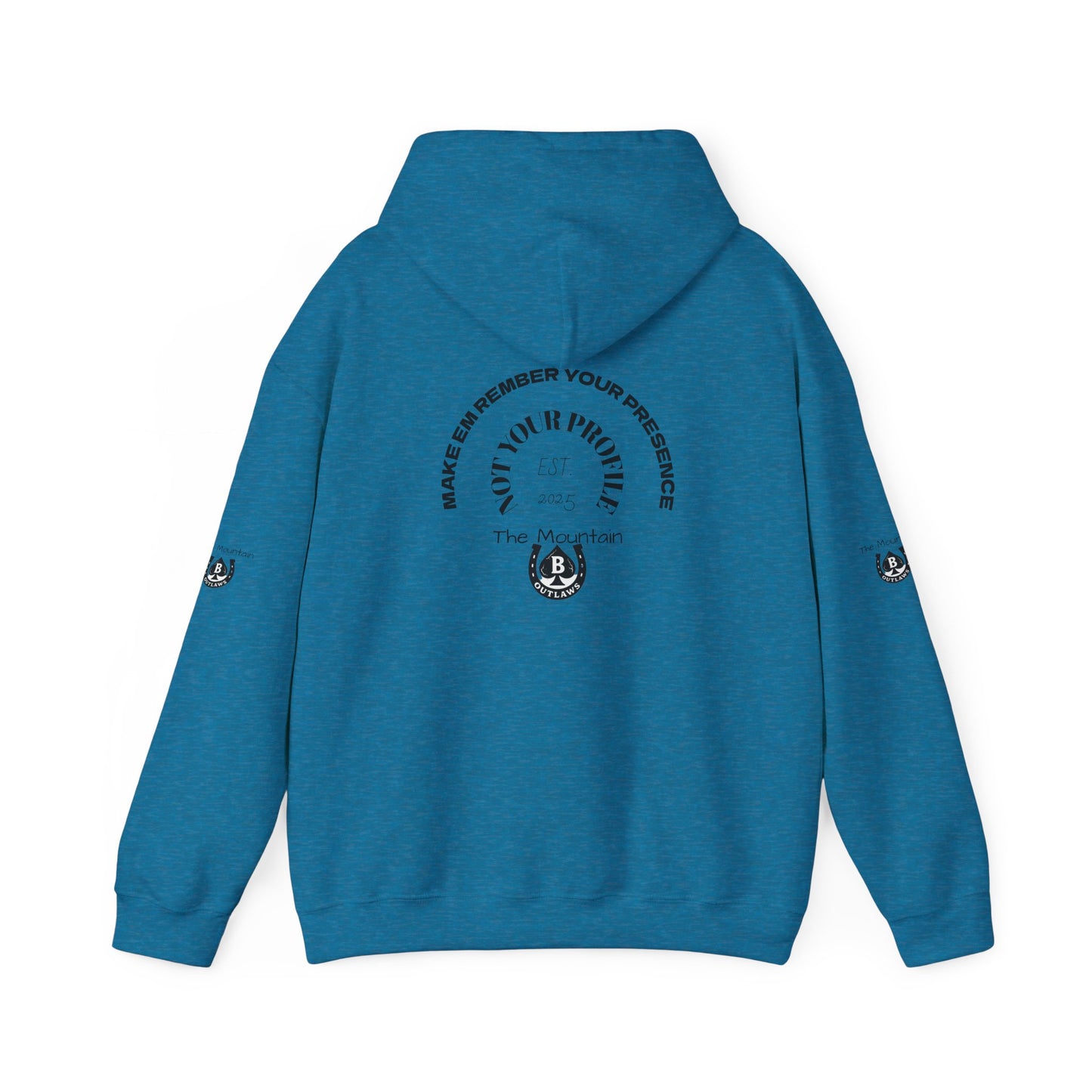 Presence Over Profile Hoodie – Mountain Outlaws Edition