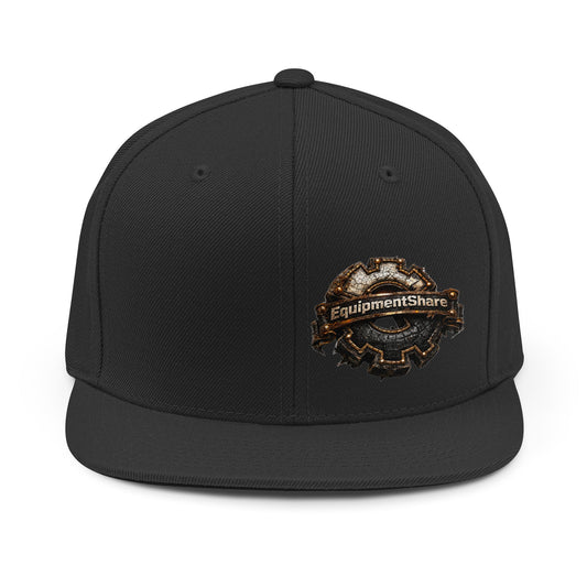 Flat Bill Snapback Hat