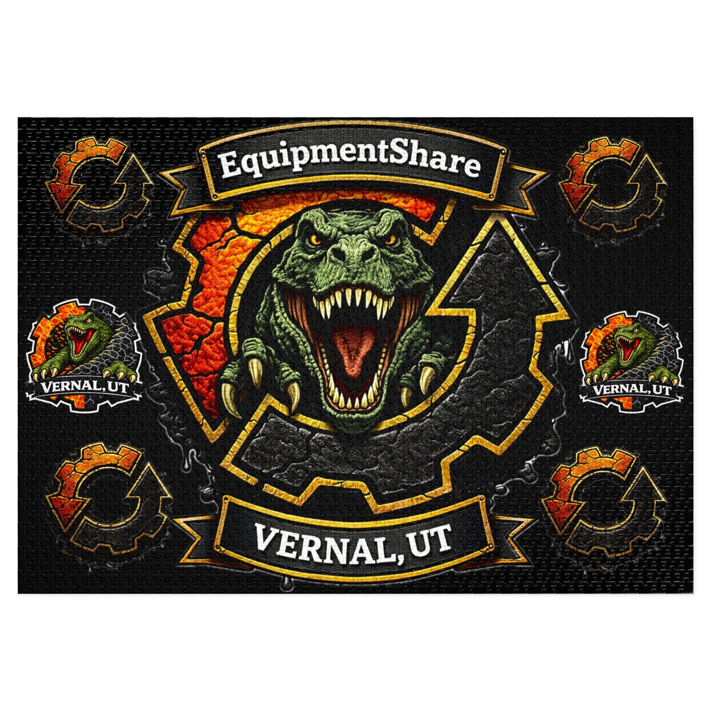 Jigsaw Puzzle with Tin