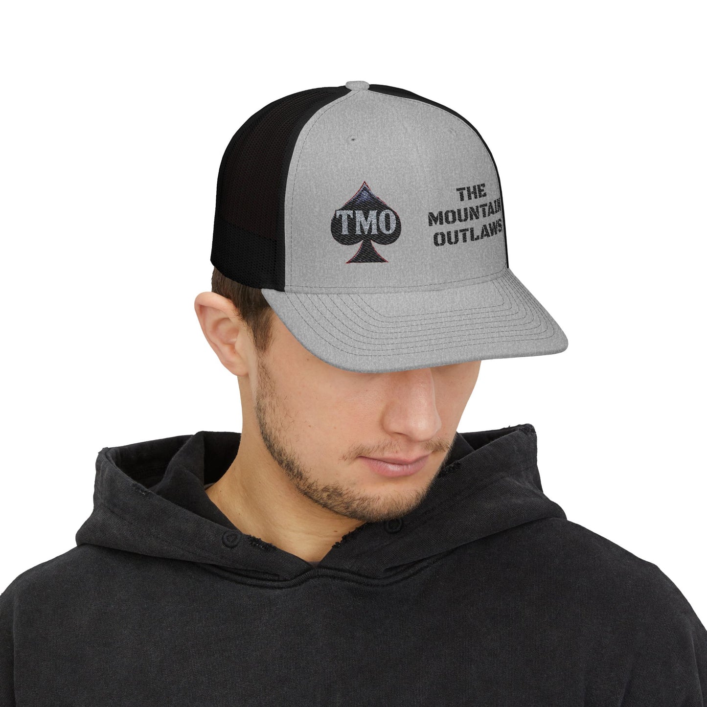 The Mountain Outlaws Embroidered Trucker Cap