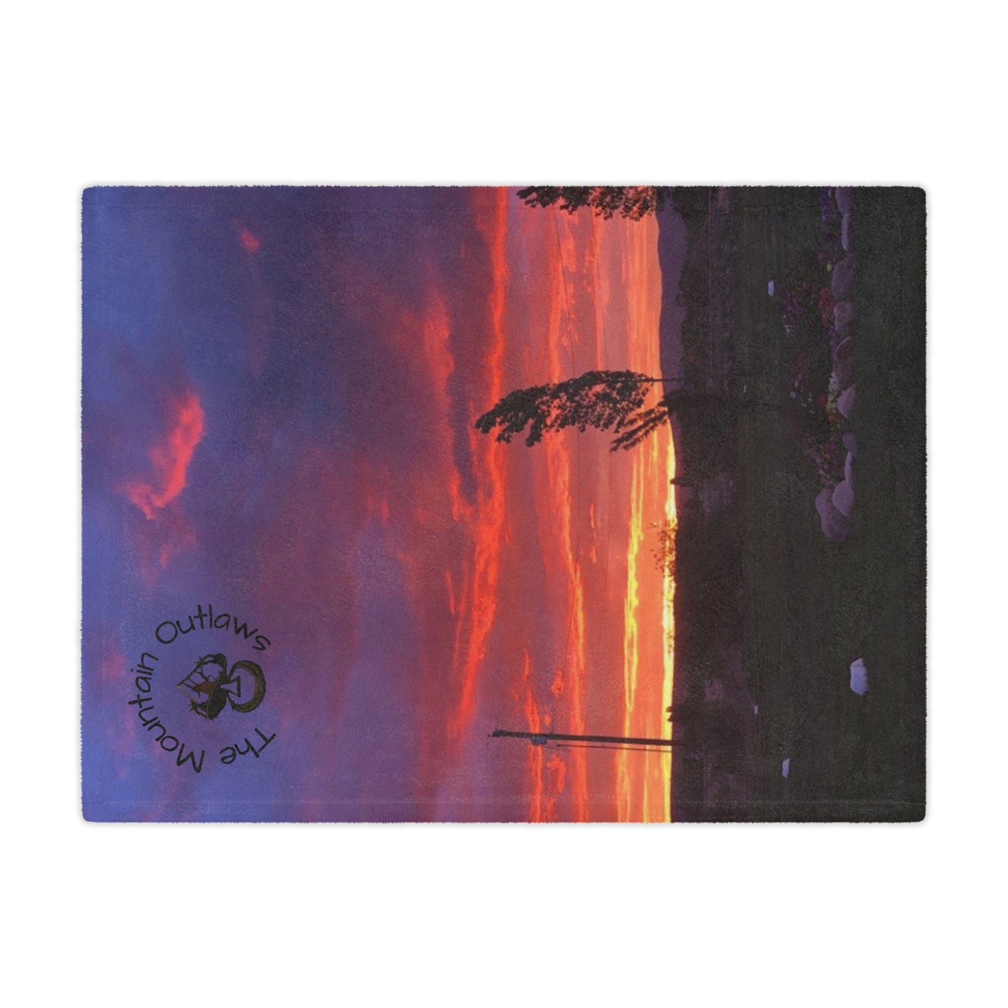 “Last Light” Western Sunset Blanket – Mountain Outlaws Gear