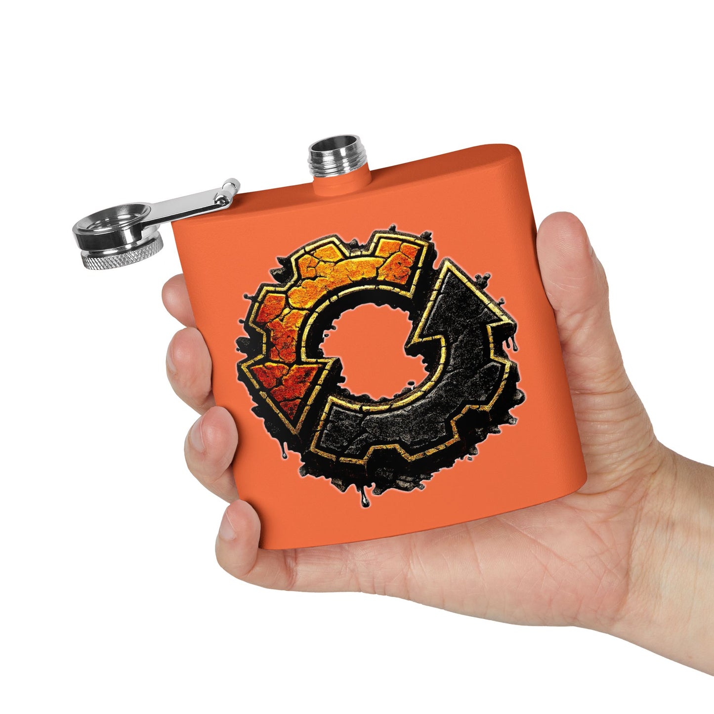 6oz Stainless Steel Flask