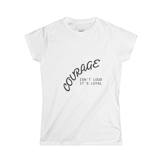 Loyal Courage Tee – Mountain Outlaws Whisper Edition