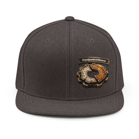 Flat Bill Snapback Hat