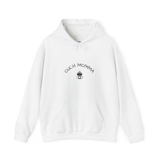 Ouch Momma Sweatshirt, Cozy Unisex Hoodie for Moms, Gift for Mother’s Day, Casual Everyday Wear, Stylish Loungewear