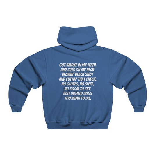 Oilfield Trash “Too Mean to Die” Skull Hoodie