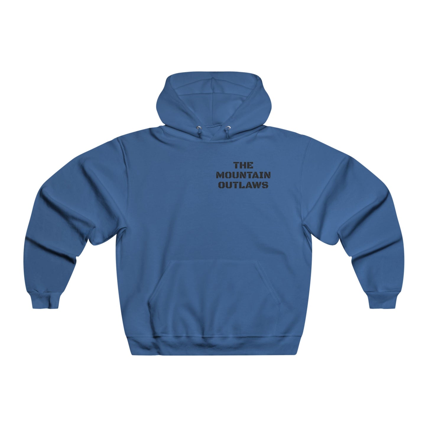 Mountain Outlaws Hoodie — "Warning: Hunting Area" Graphic Sweatshirt