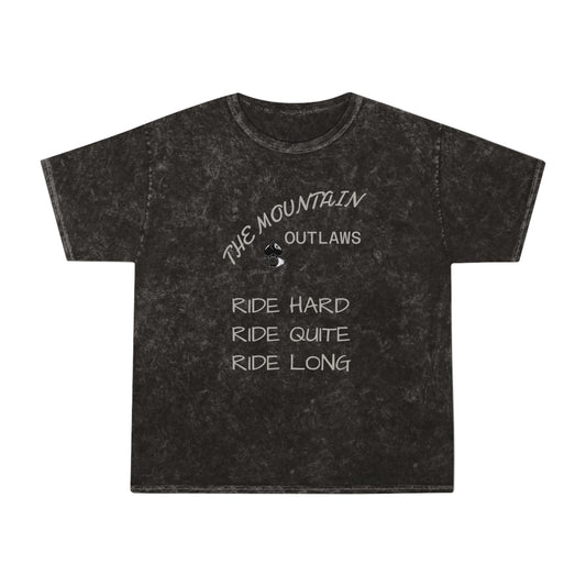The Mountains Don’t Clap Tee – Ride Quiet. Ride Hard. Ride Long.