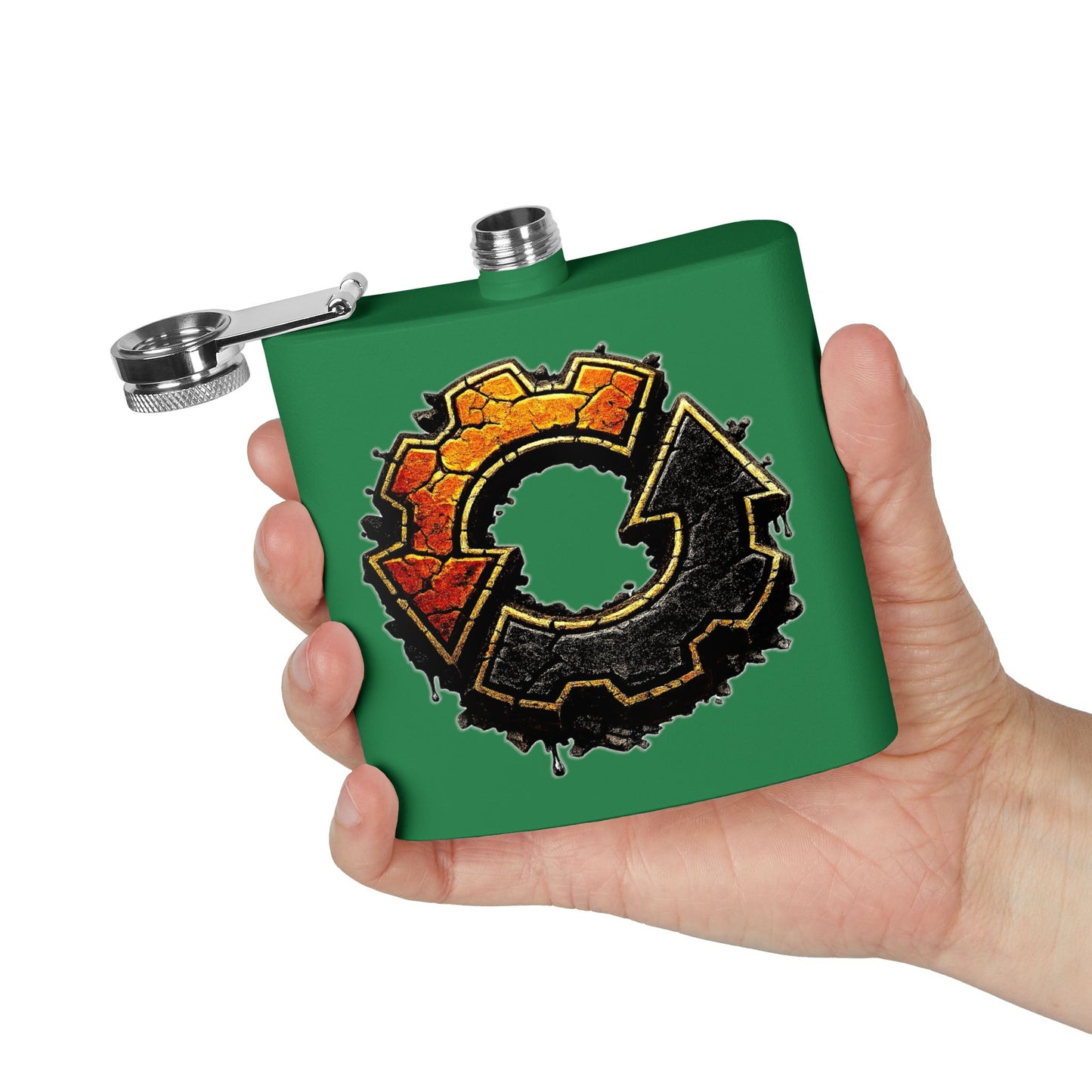 6oz Stainless Steel Flask