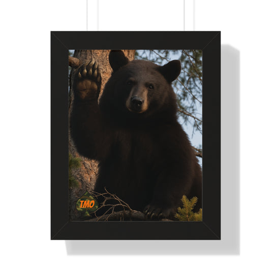 TMO Bear in the Pines – Outlaw Wall Art