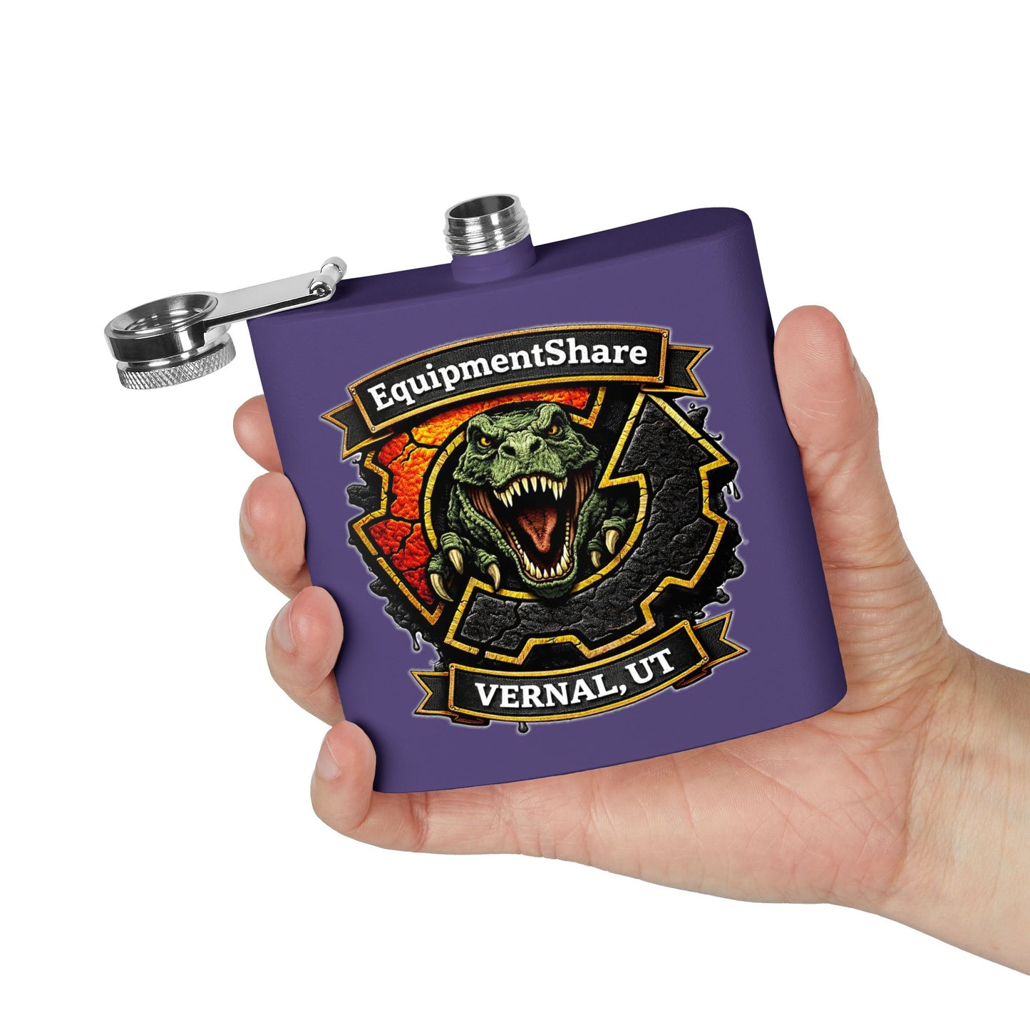 6oz Stainless Steel Flask