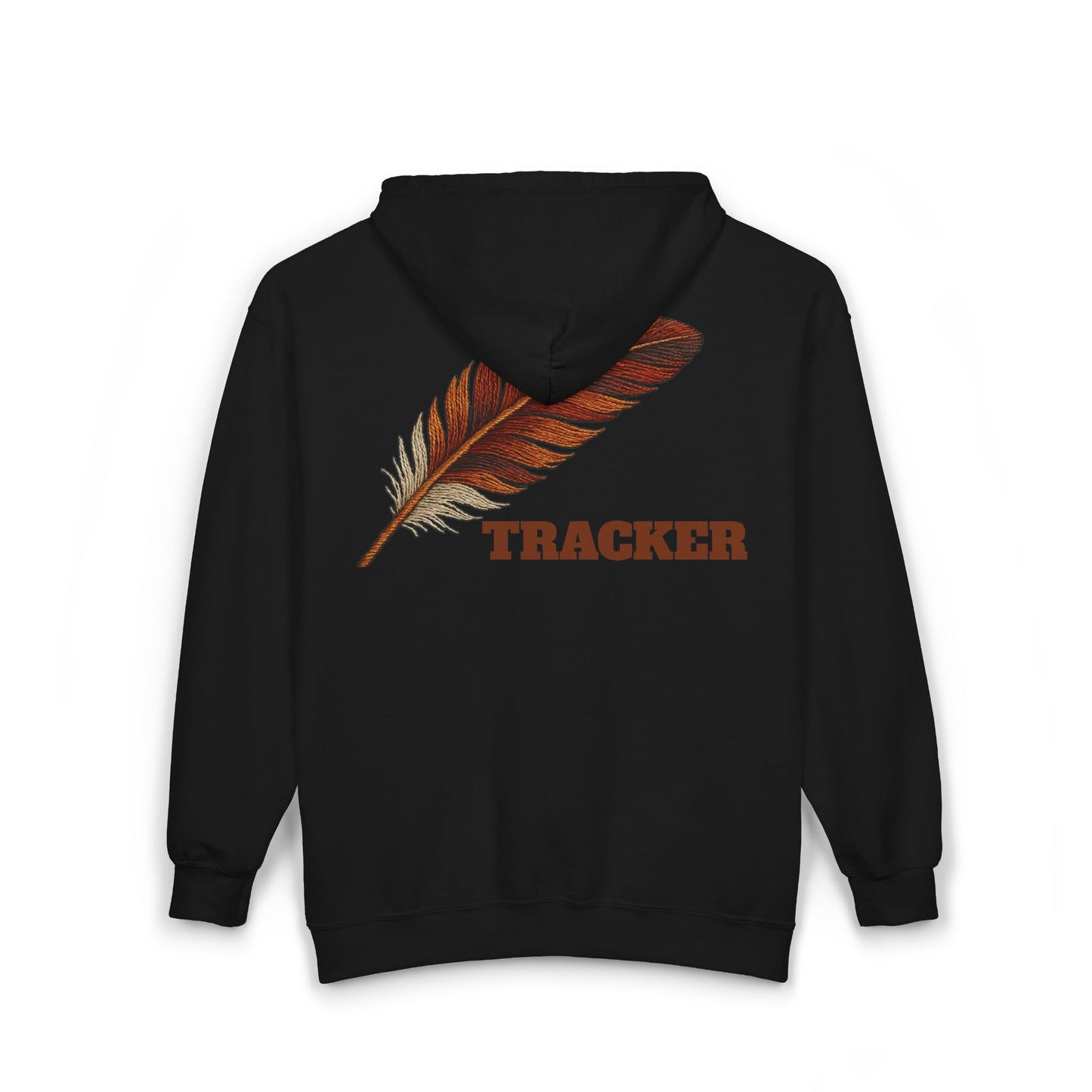 Cozy Unisex Full Zip Hoodie with 'Tracker' Design