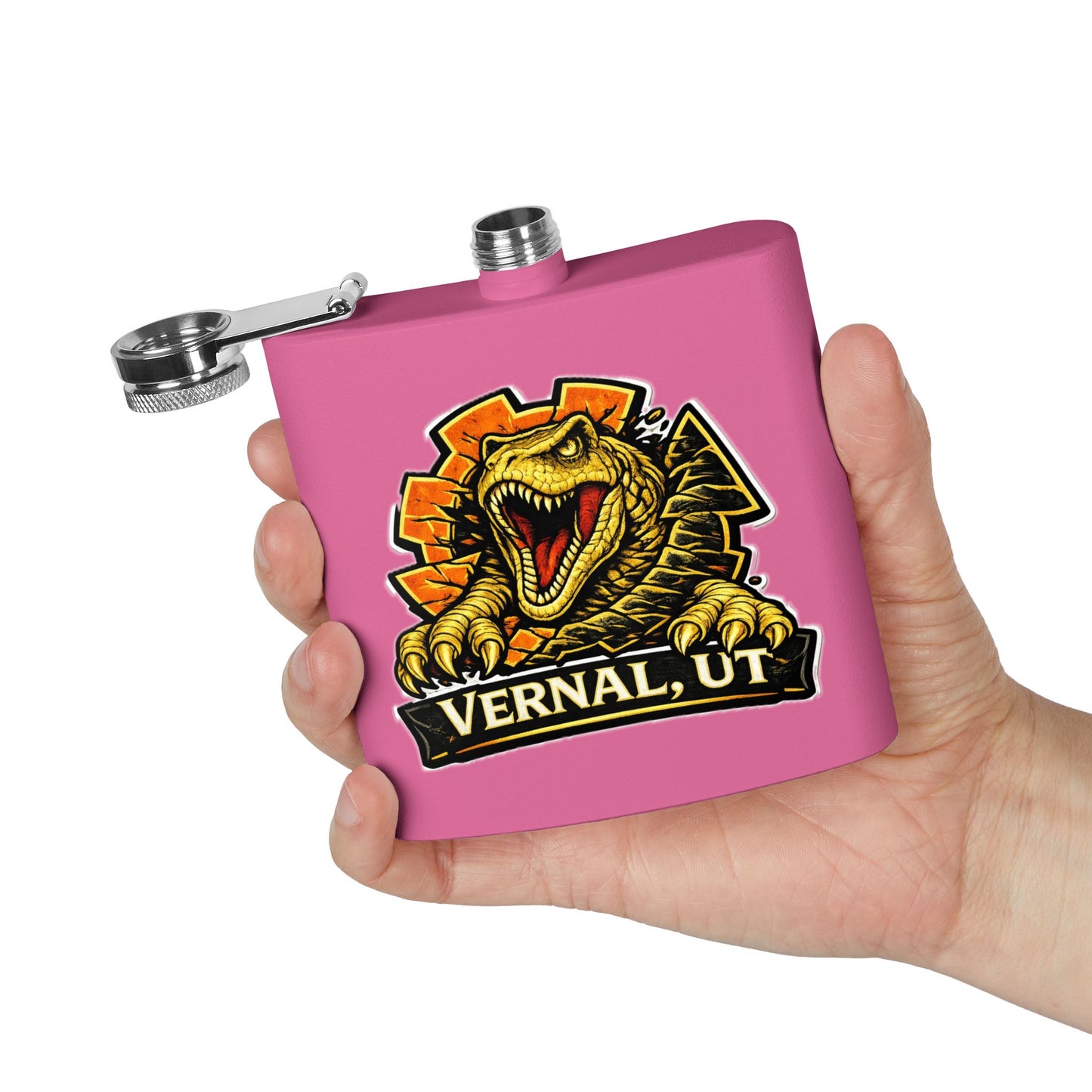 6oz Stainless Steel Flask