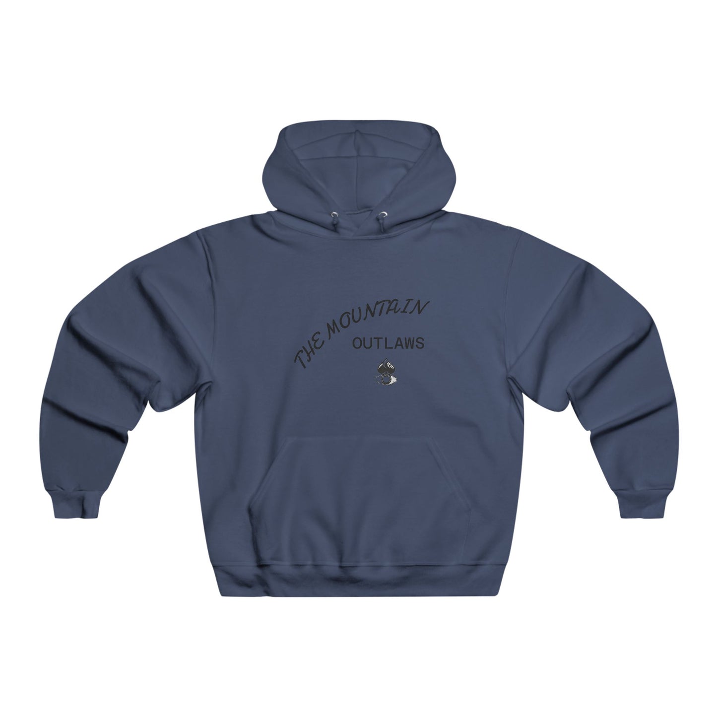 Men's NUBLEND® Hooded Sweatshirt - The Mountain Outlaws Design, Cozy Hooded Top for Casual Wear, Perfect for Gifts, Outdoor [...]