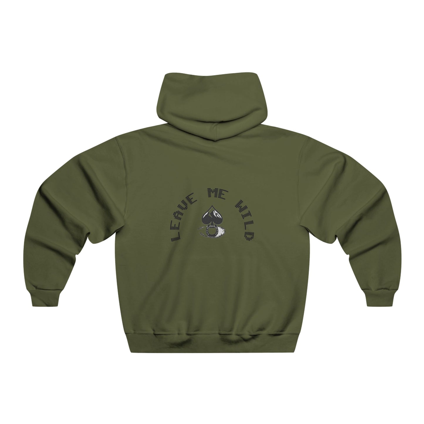 Men's Graphic Hoodie – From Hell to High Country, Leave Me Wild Sweatshirt, Adventure Hoodie, Camping Gift, Outdoor Apparel, Stylish [...]