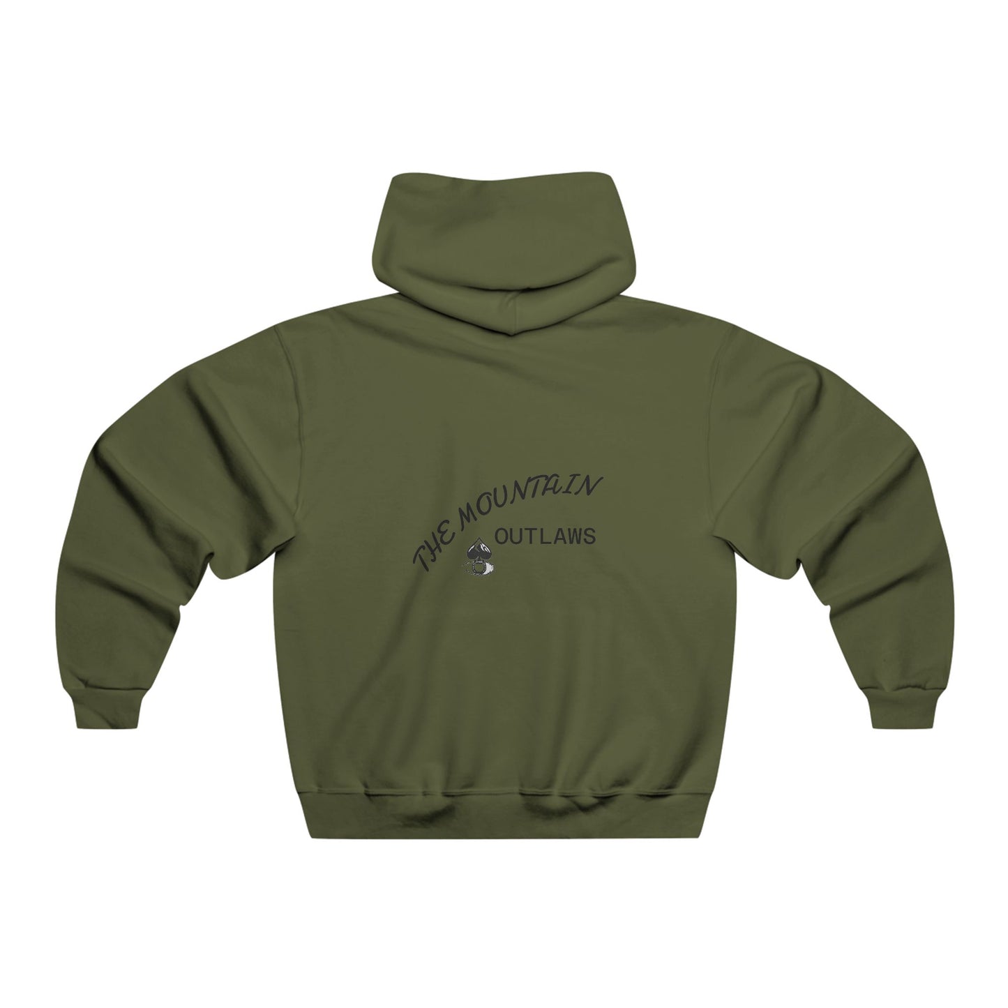 Men's NUBLEND® Hooded Sweatshirt - The Mountain Outlaws Design, Cozy Hooded Top for Casual Wear, Perfect for Gifts, Outdoor [...]