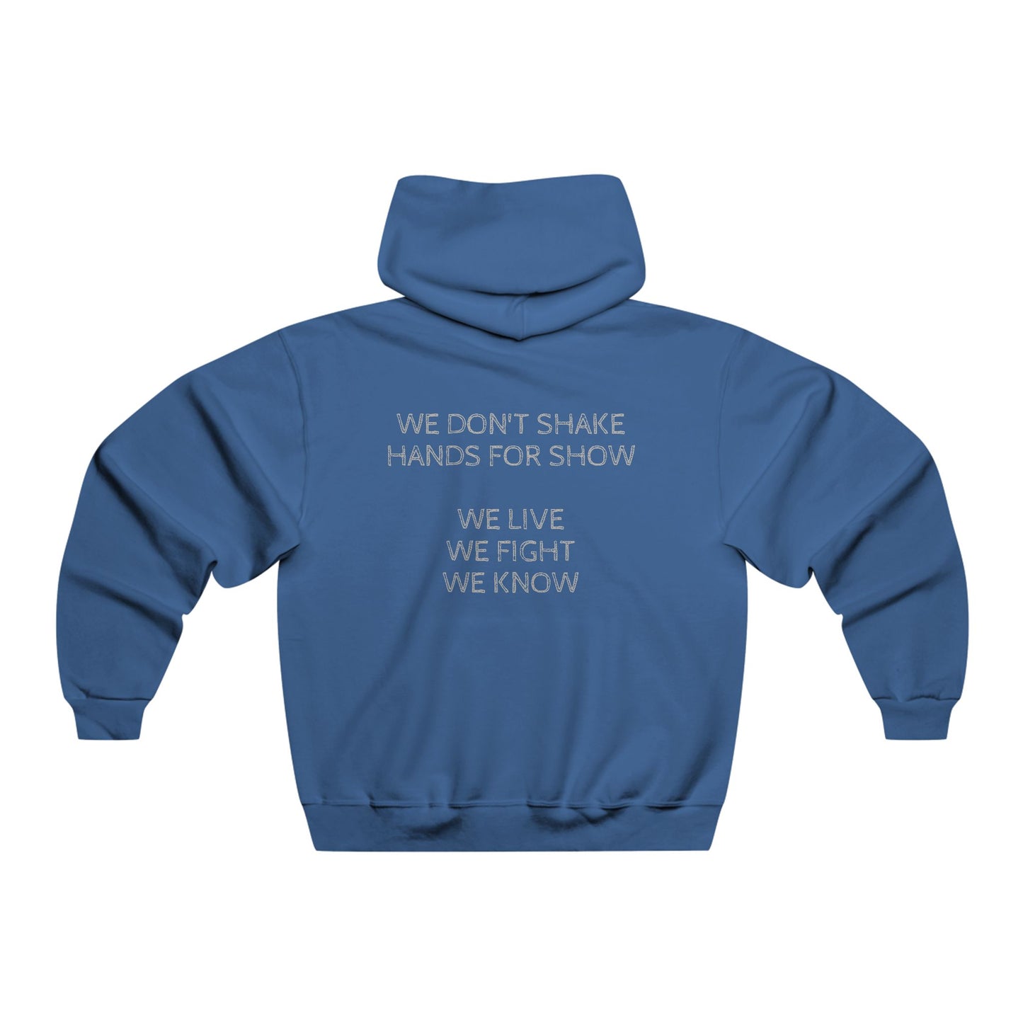 The Creed Hoodie – We Live. We Fight. We Know.