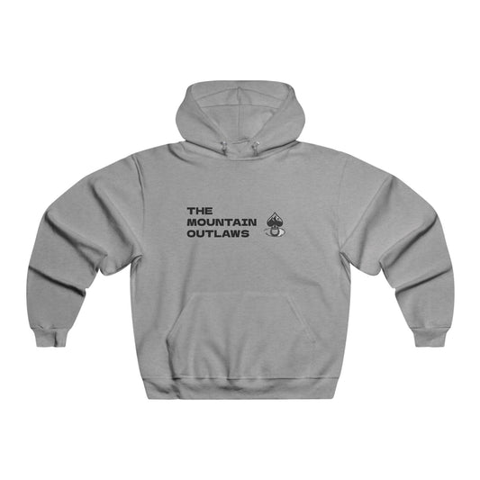 Men's Hooded Sweatshirt - The Mountain Outlaws Adventure Hoodie, Cozy Casual Wear, Outdoor Apparel, Perfect Gift for Nature Lovers!