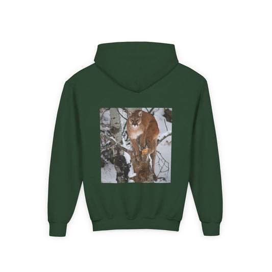 Real Strength Is Quiet Hoodie – Little Outlaws Cougar Edition