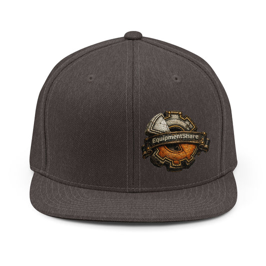 Flat Bill Snapback Hat