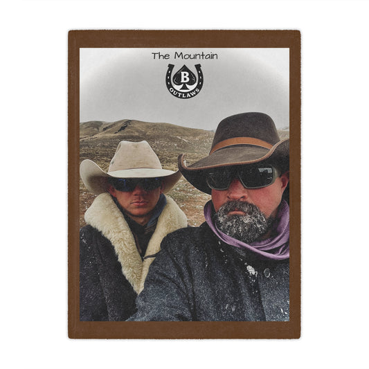 Cozy Minky Blanket: The Legacy Blanket – Mountain Outlaws Brothers Built in Ice