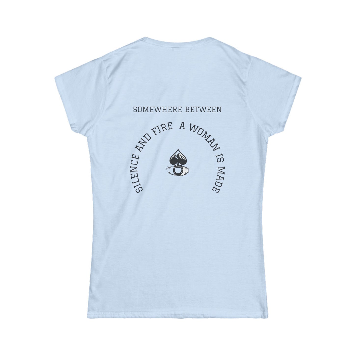 “Silence & Fire” – Women’s Mountain Outlaw Tee
