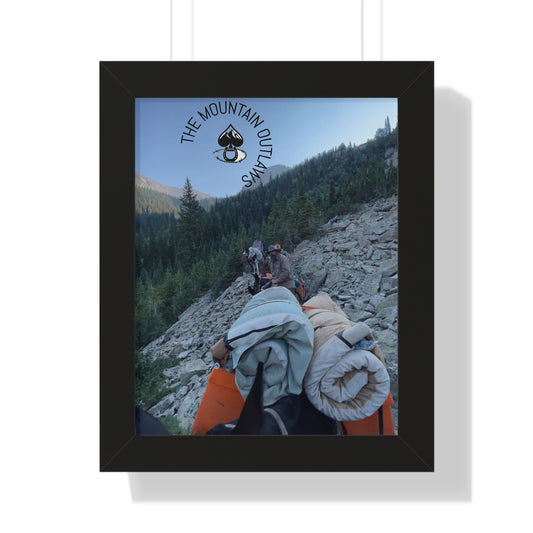 The Load Carriers – Mountain Outlaws Pack Train Print