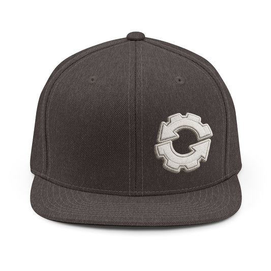 Flat Bill Snapback Hat