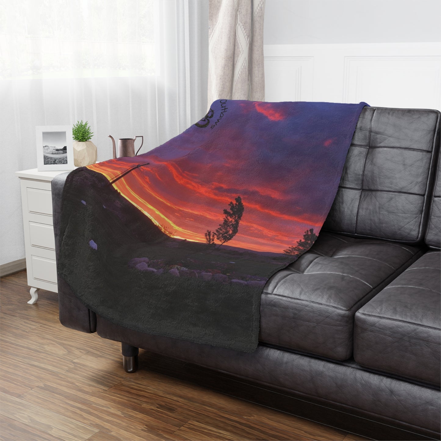 “Last Light” Western Sunset Blanket – Mountain Outlaws Gear