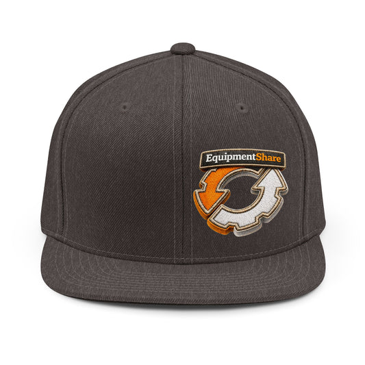 Flat Bill Snapback Hat