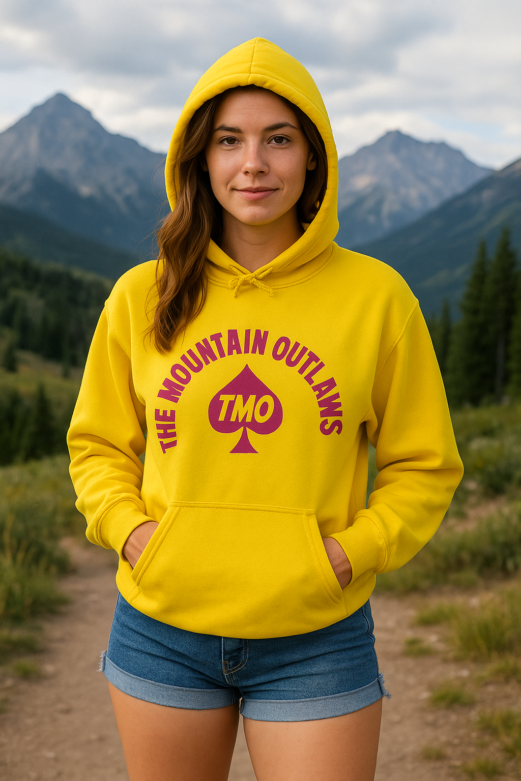 The Mountain Outlaws “Text Me When You Get Service” Hoodie
